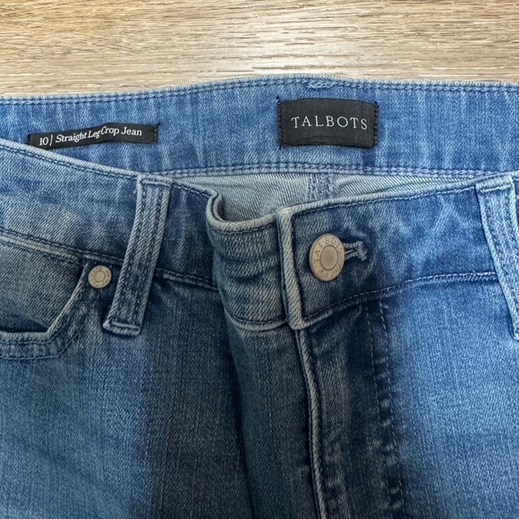 Talbots straight leg crop jeans - Picture 4 of 5